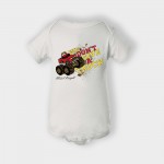 We Dont Give A Truck - White Baby Onesie - #BABYW001