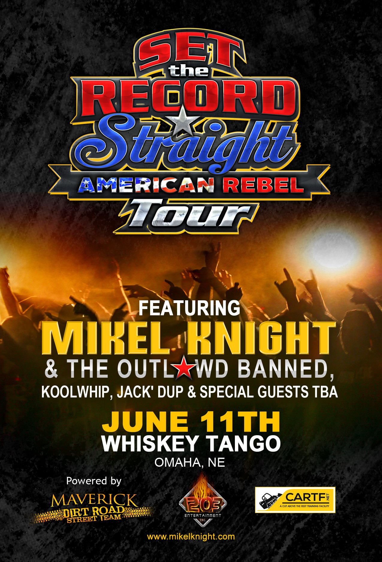 Set The Record Straight American Rebel Tour – June 11th